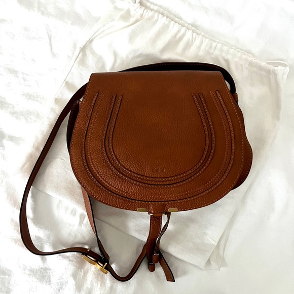 Chloe Marcie Medium Leather Crossbody - Picture 6 of 15